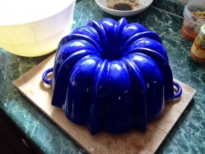 My cast iron bundt dish; one of the best gifts